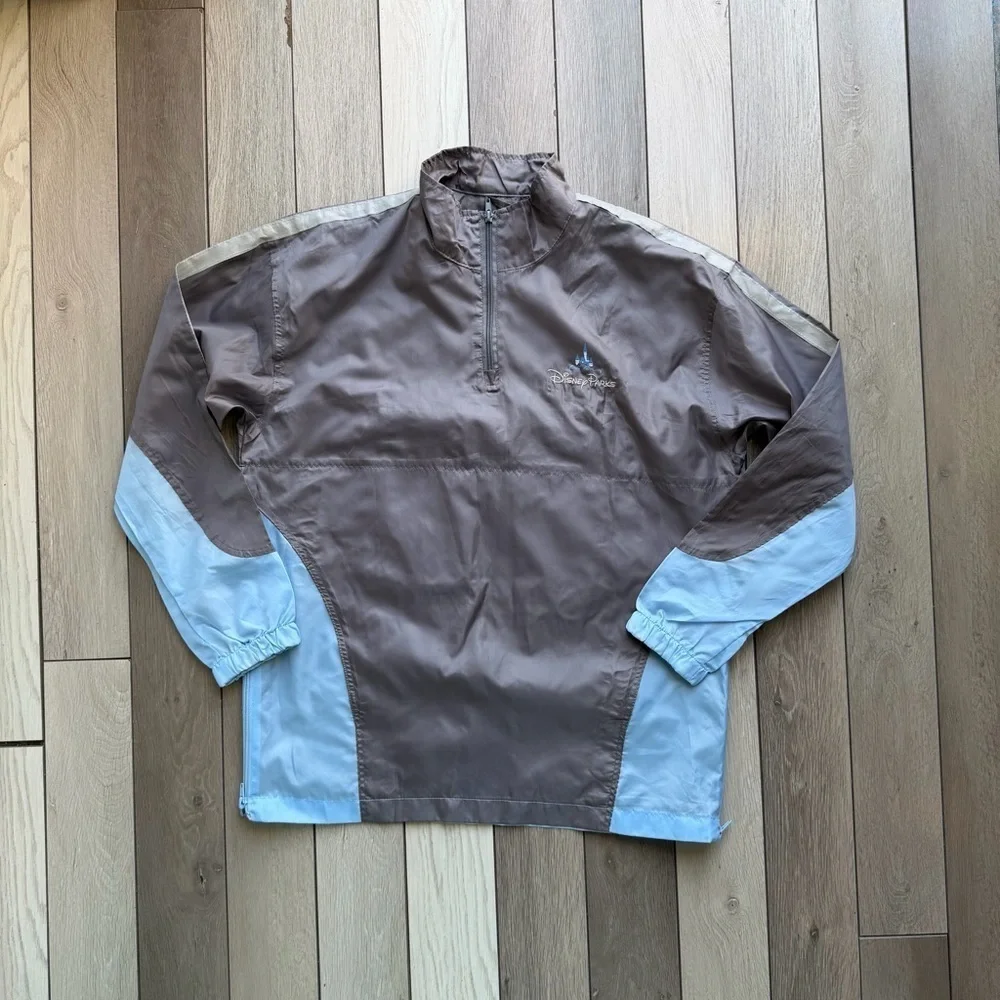 Walt Disney World Disneyland Resort Park Windbreaker Jacket Rain Coat